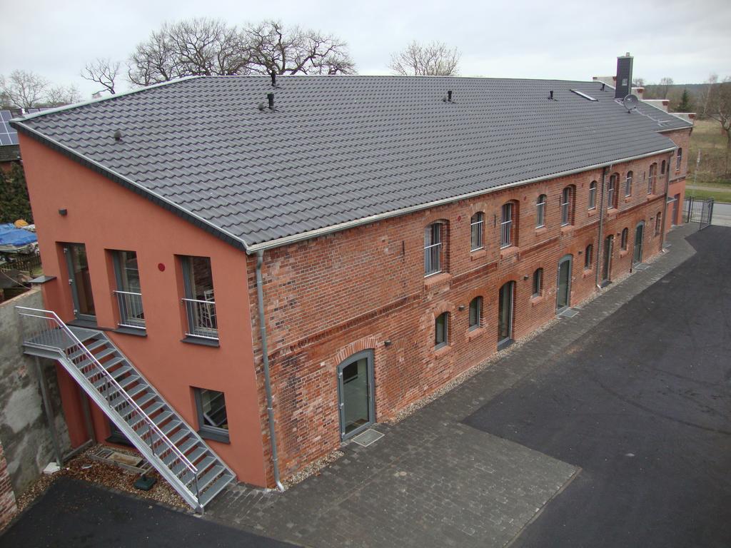 Pension Am Dorfanger Hohennauen Exterior photo